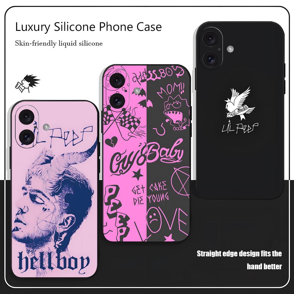 Phone Cases For Iphone 15 - L-Lil Peep Famous Star Popular Phone