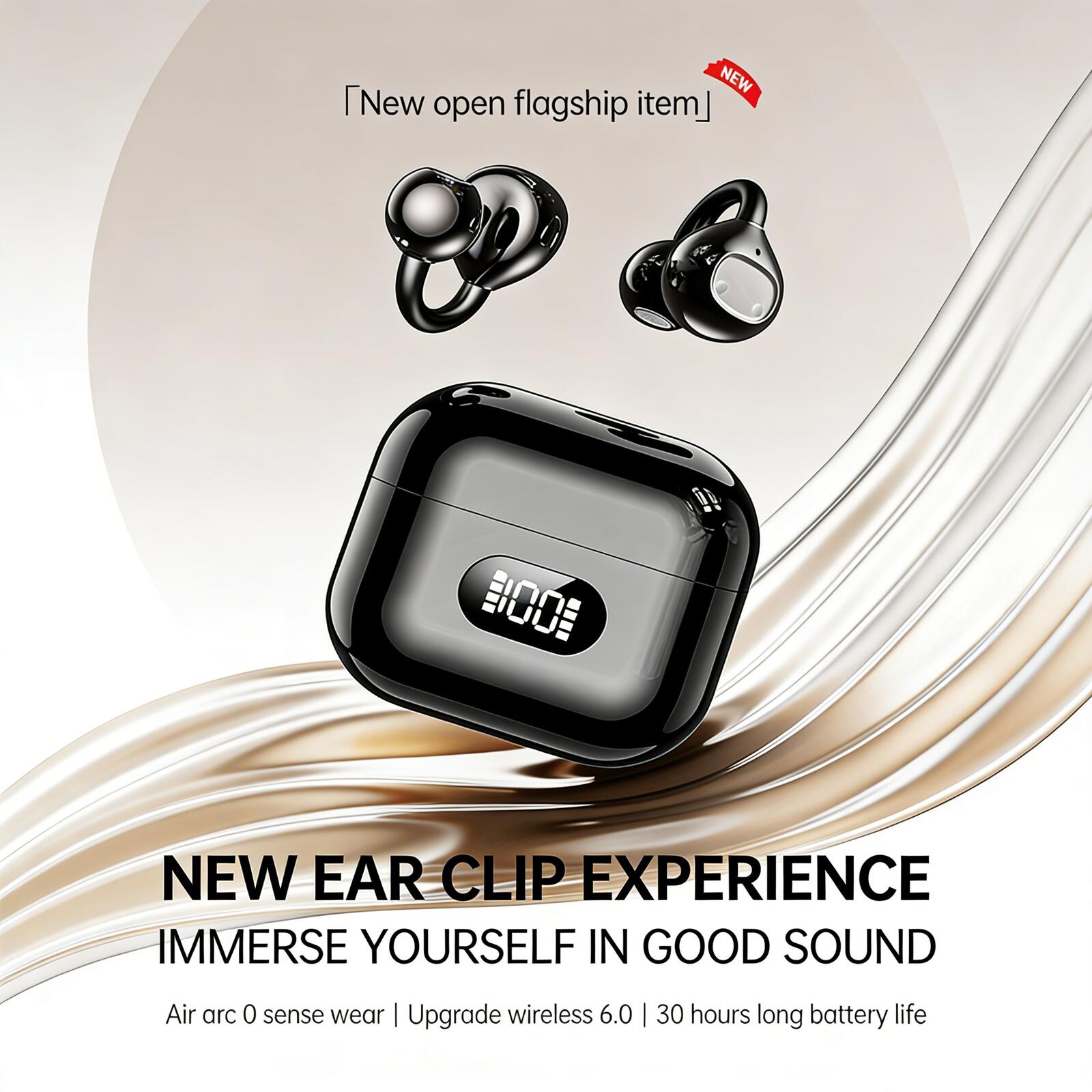 Phone Cases Officeworks - Wireless Earclip Headset AI Translation Bluetooth