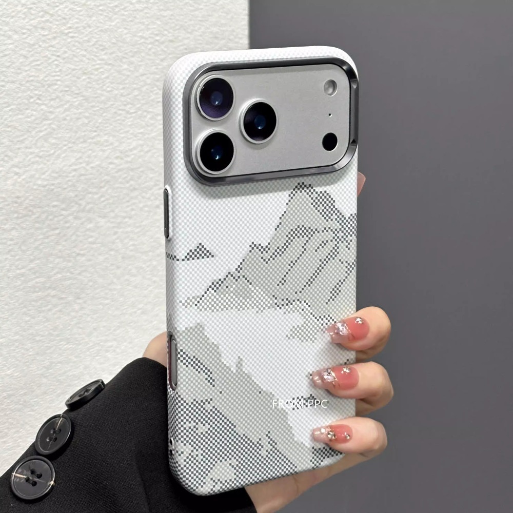 Phone Cases With Magnet - Snow Mountain Magnetic Case for iPhone