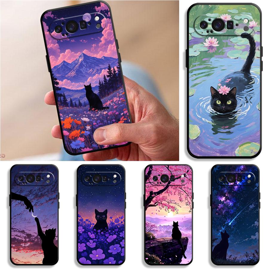 Phone Cases Cat - Funda Phone Cover Case for Google