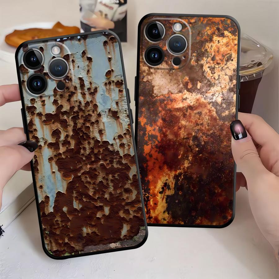 Phone Cases Online - Retro Rust Design Case for iPhone