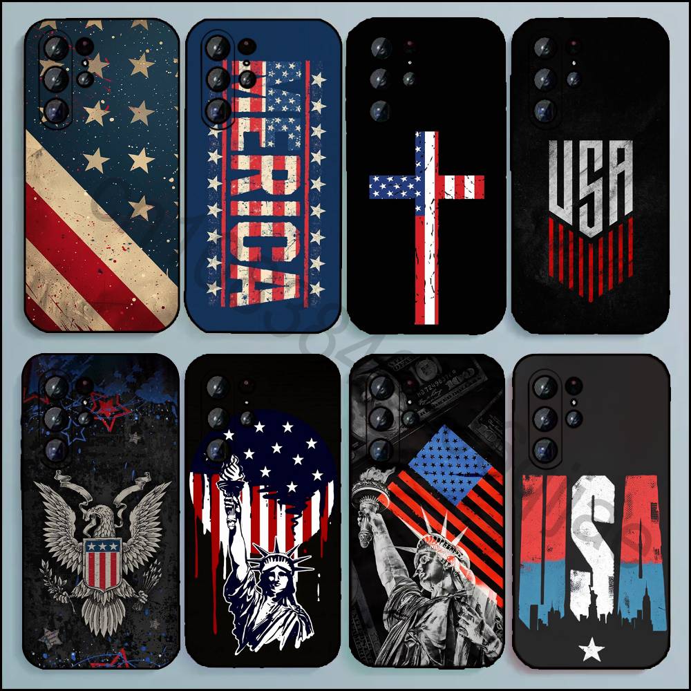 Phone Cases Usa - U-USA Phone Case For Samsung Galaxy