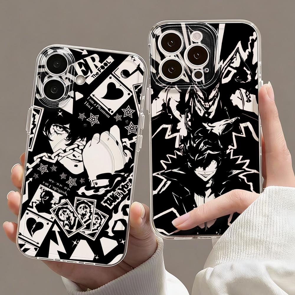 Phone Cases For Iphone 15 - Game P-Persona 5 Phone Case Magnetic