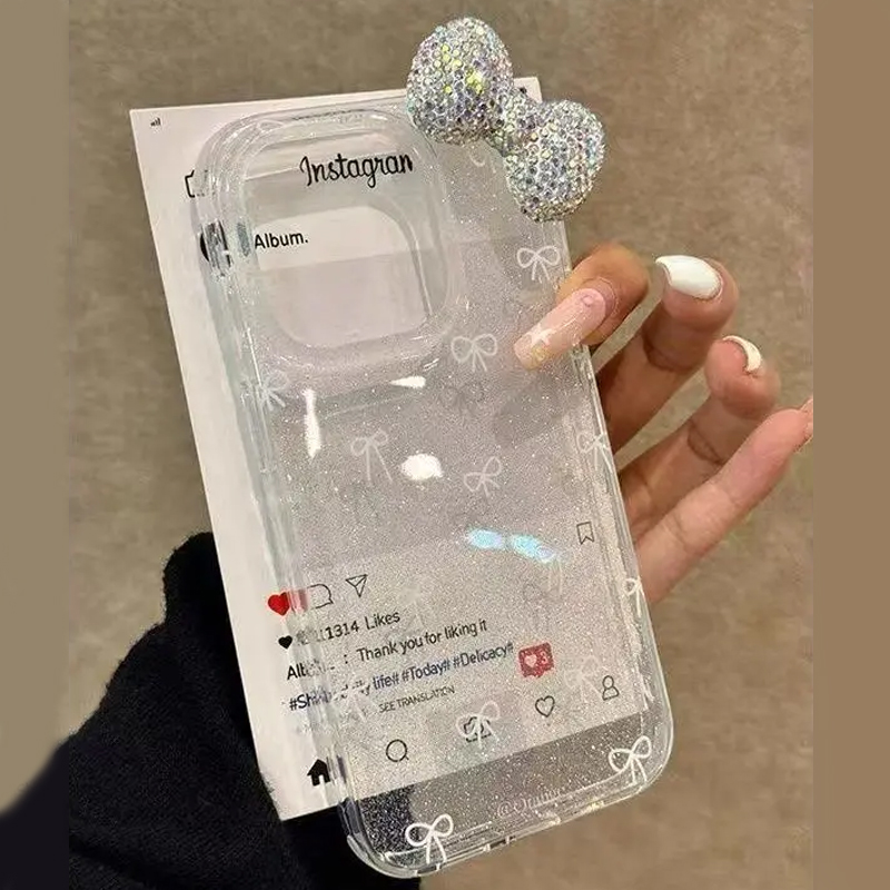 Phone Cases Expensive - Luxury Sparkling Powder 3D Full Diamond