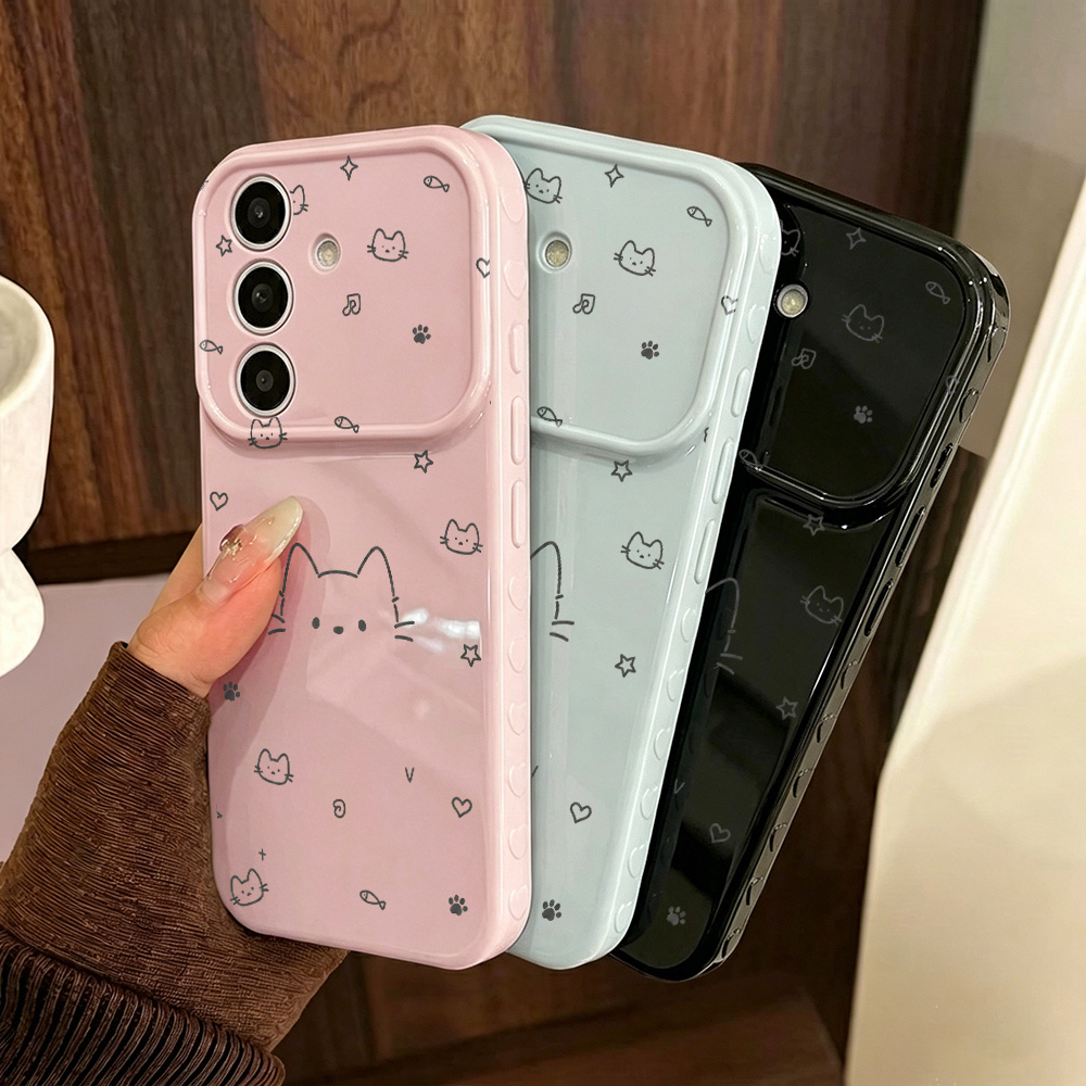 Phone Cases Cat - Cute Cat Phone Case For Samsung