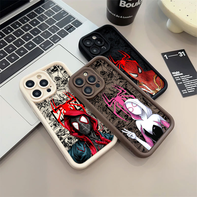Spiderman Miles Morales Gwen M - đánh giá và giá Phone Cases For Iphone 15
