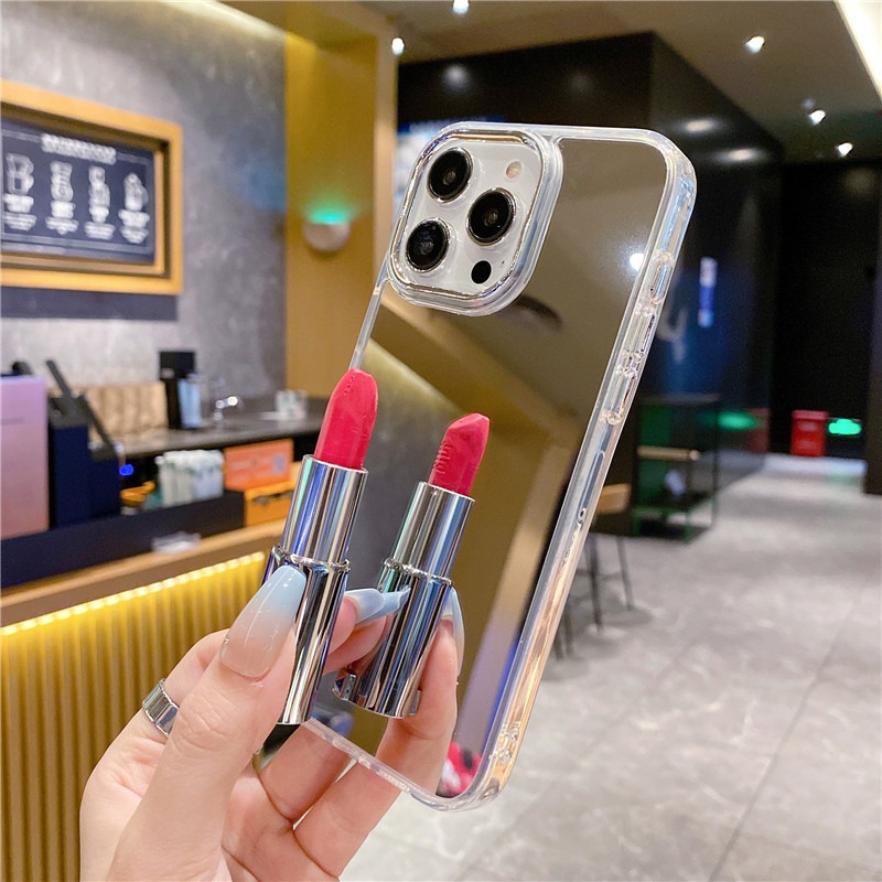 Cute Flower Makeup Mirror Phon - đánh giá và giá Phone Cases Aesthetic