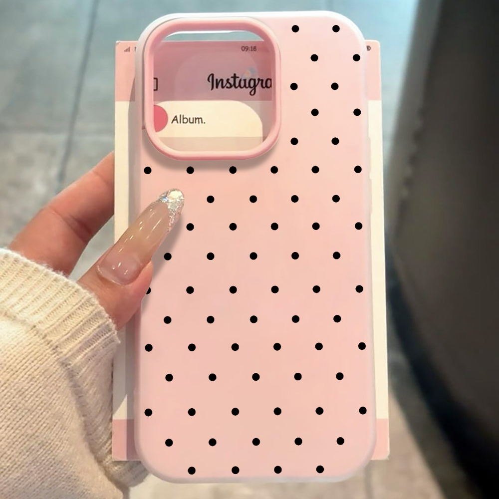Minimalist Polka Dot Dustproof - đánh giá và giá Phone Cases Samsung