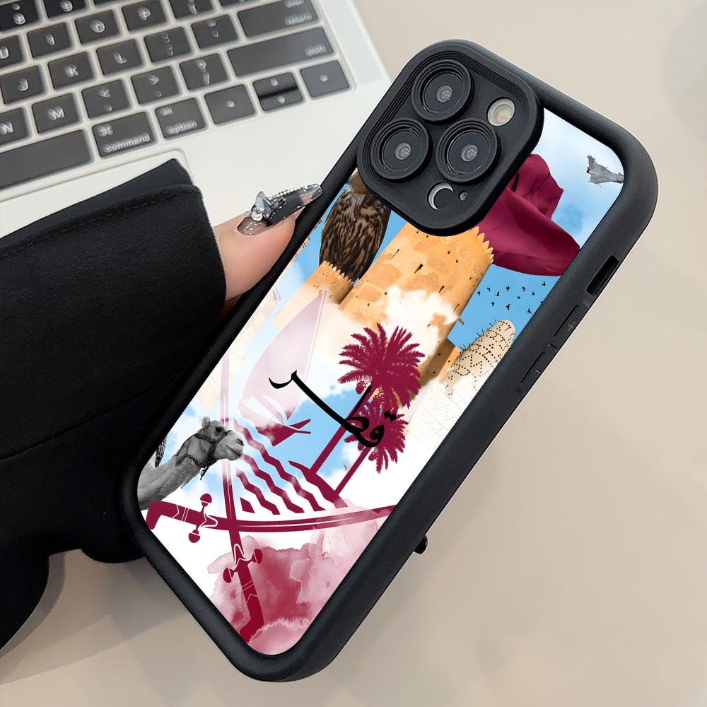 Qatar Flag Thicken TPU Mobile  - đánh giá và giá Phone Cases Qatar