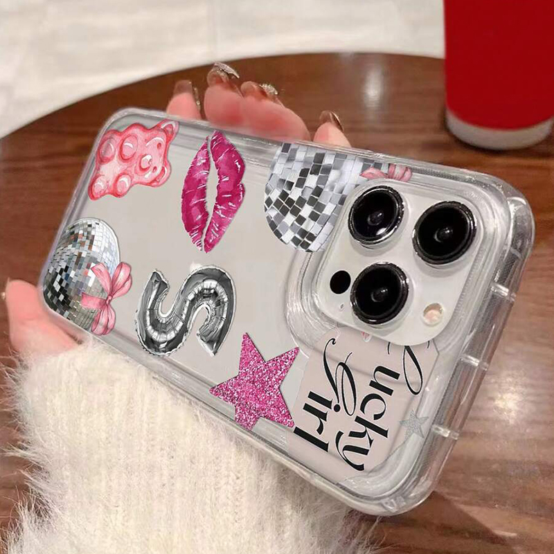 Lips Letter S Pattern Print Tr - đánh giá và giá Phone Cases Online
