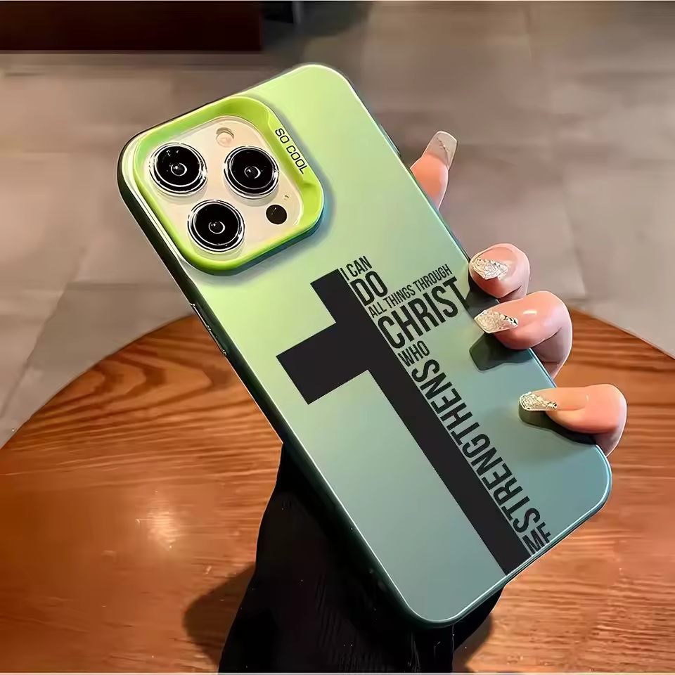 Anti Fingerprint Cross Bible P - đánh giá và giá Phone Cases For Iphone 15
