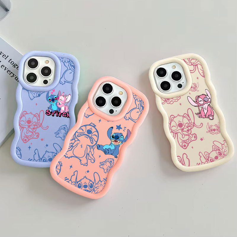 Stitch and Angel Cartoon Candy - đánh giá và giá Phone Cases Disney