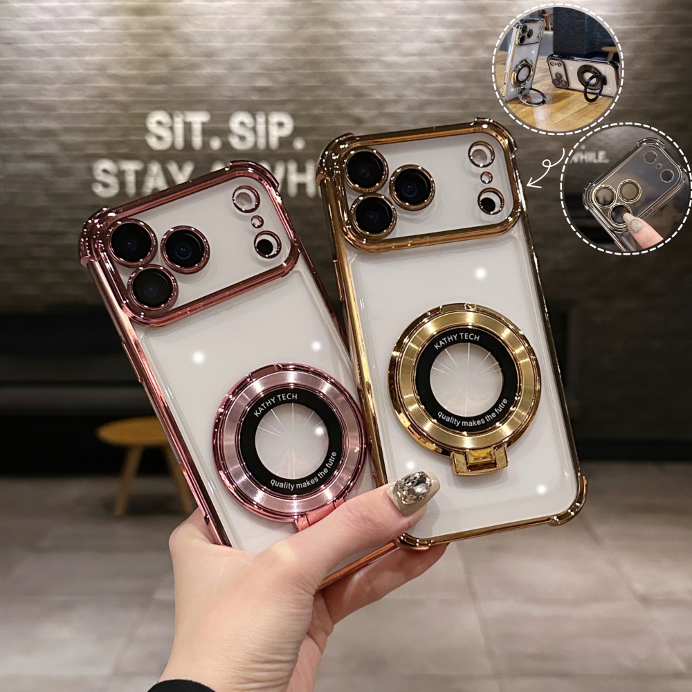 Luxury Shockproof Plating Brig - đánh giá và giá Phone Cases With Magnet