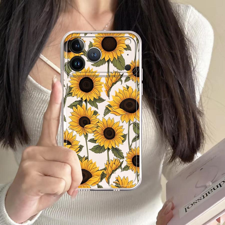 Cute Sunflower Pattern Case fo - đánh giá và giá Phone Cases Online
