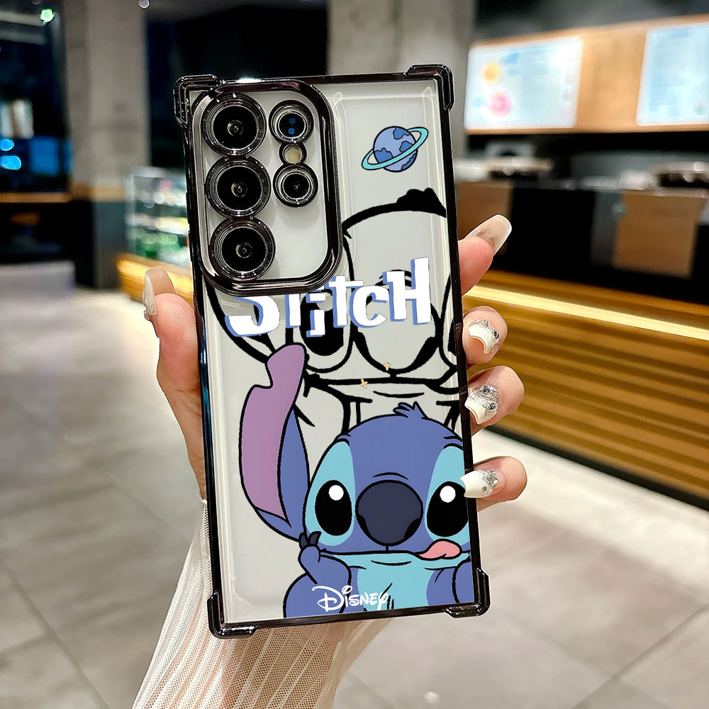 Stitch Line Background Silicon - đánh giá và giá Phone Cases Disney