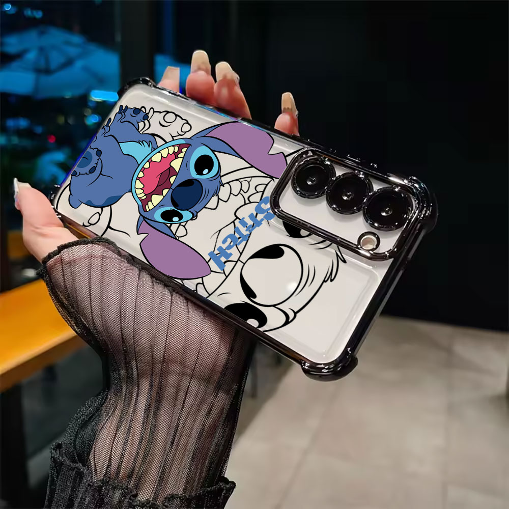 Stitch Line Background Silicon - đánh giá và giá Phone Cases Disney