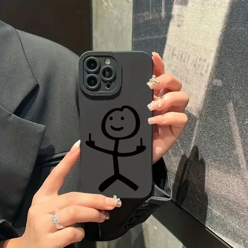 Cute Cartoon Matchman Matte Si - đánh giá và giá Phone Cases Online