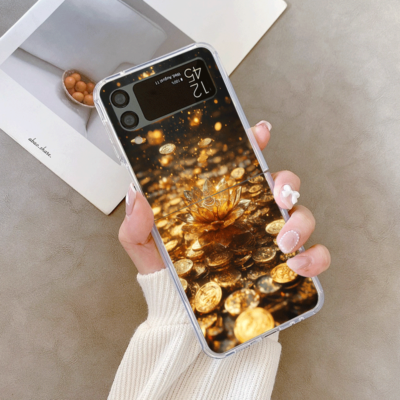 Creative Golden Lotus Flower P - đánh giá và giá Phone Cases Z Fold 4