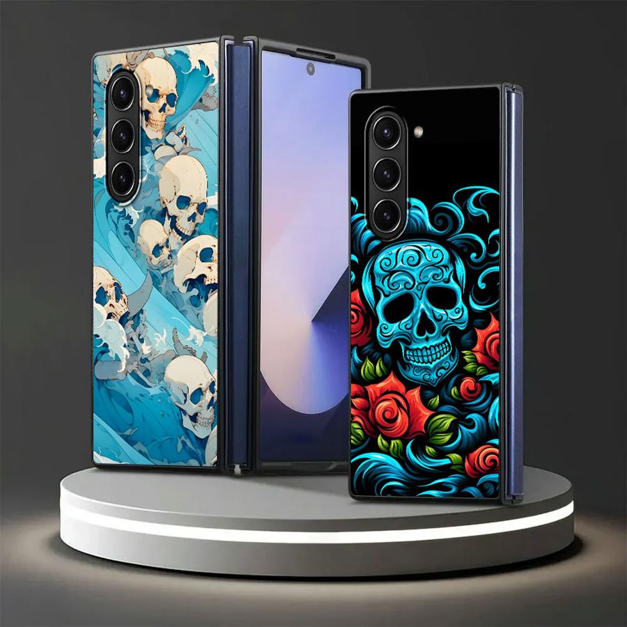 Skull Art Case for Samsung Gal - đánh giá và giá Phone Cases Z Fold 4