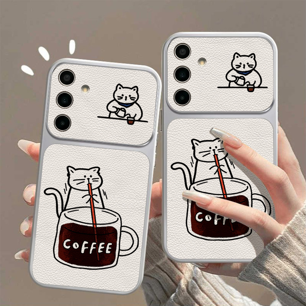 Coffee Cute Cat Phone Case For - đánh giá và giá Phone Cases Cat