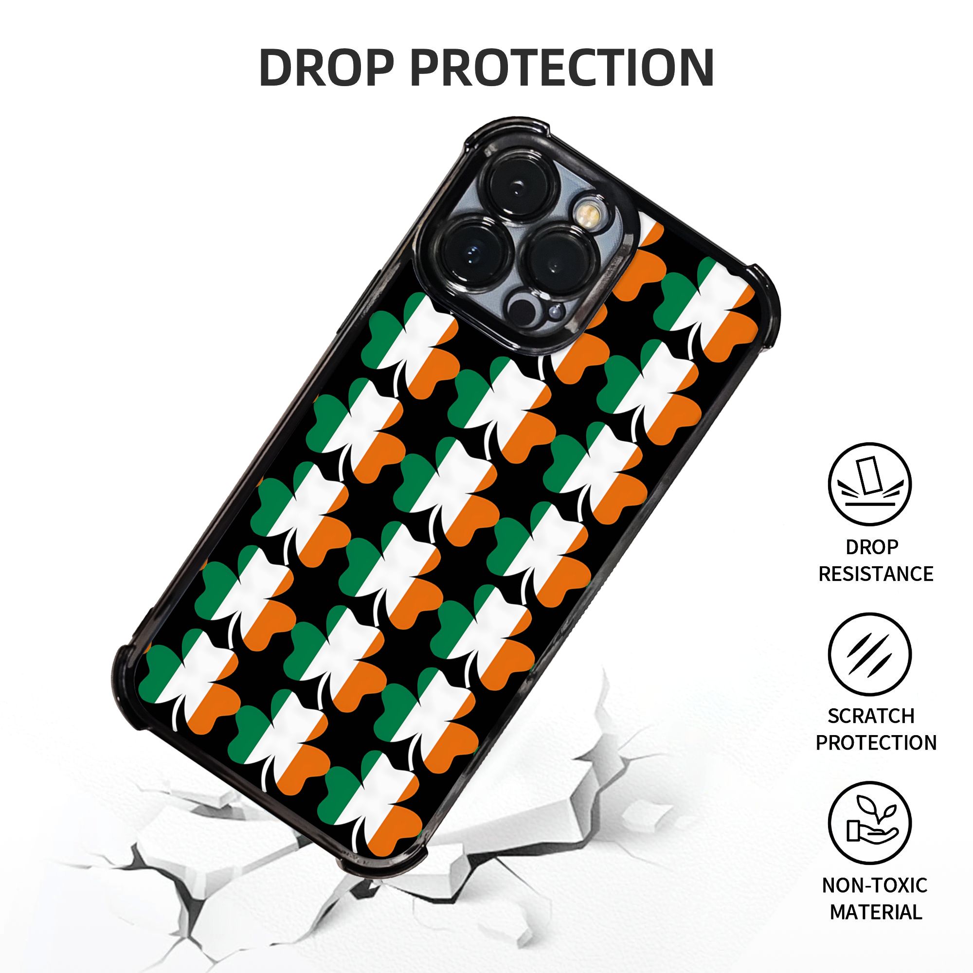 Ireland Flag Shamrock Phone Ca - đánh giá và giá Phone Cases Ireland