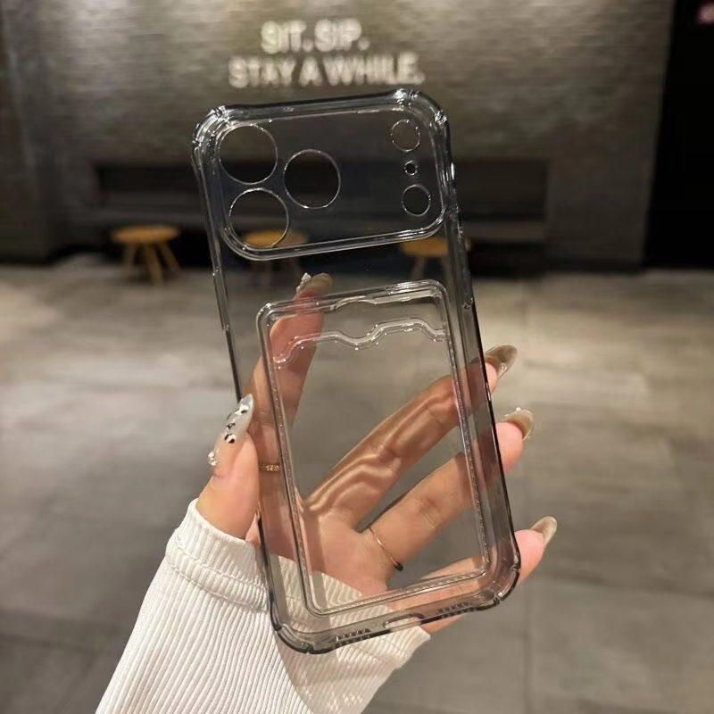 Transparent Card Slot Holder C - đánh giá và giá Phone Cases That Hold Cards