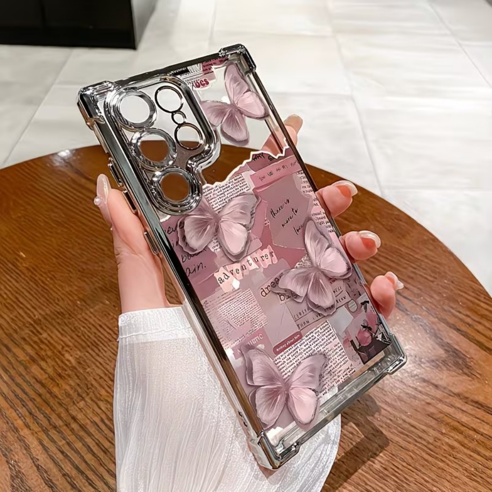 Ins Aesthetic Butterfly Newspa - đánh giá và giá Phone Cases Aesthetic