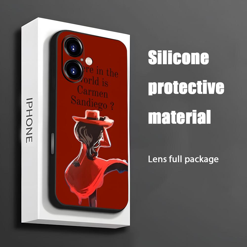 Hot Carmen Sandiego Cartoon Ph - đánh giá và giá Phone Cases Online