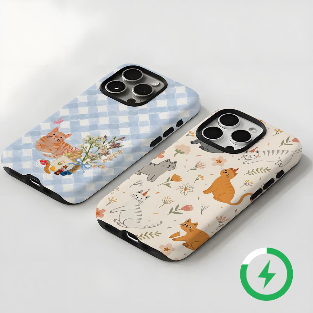 Cute cats and dogs  Phone Case - đánh giá và giá Phone Cases With Magnet
