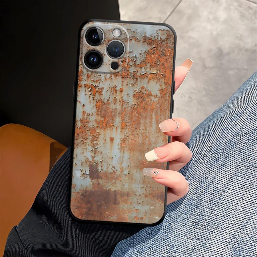 Retro Rust Design Case for iPh - đánh giá và giá Phone Cases Online