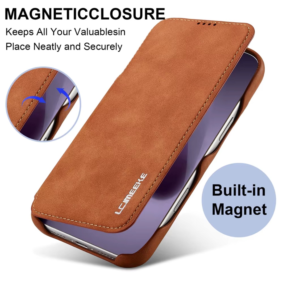 Leather Wallet Magnetic Flip C - đánh giá và giá Phone Cases That Hold Cards