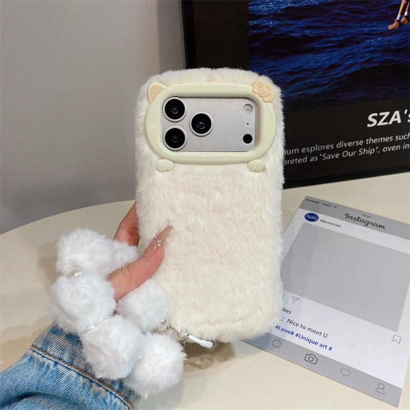 Luxury Solid Colors Furry Plus - đánh giá và giá Phone Cases For Iphone 15