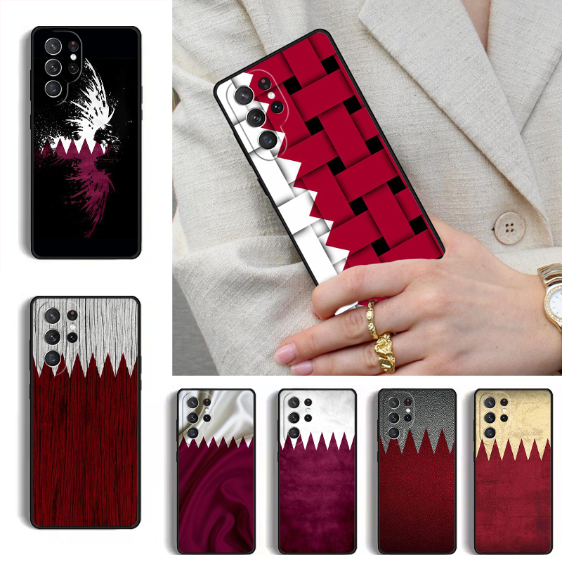 Qatar Flag National Banner MOB - đánh giá và giá Phone Cases Qatar