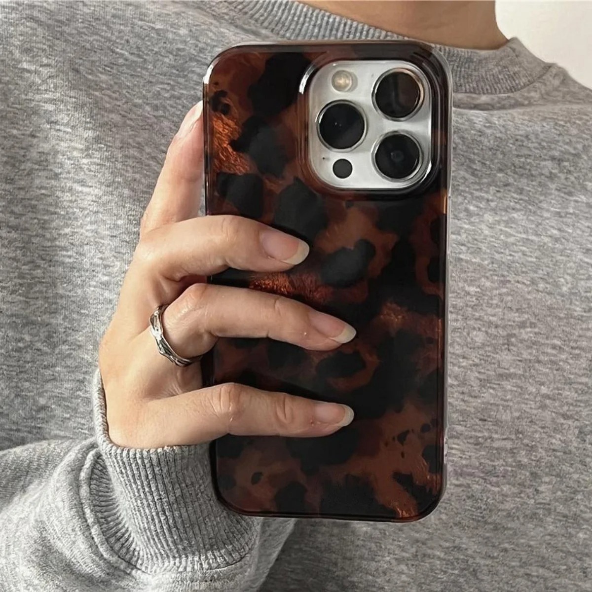 Retro Amber Texture Laser Phon - đánh giá và giá Phone Cases Online