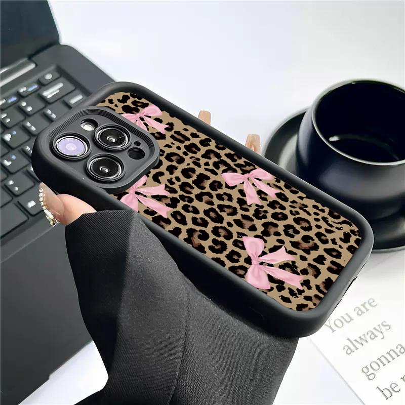 Luxury Leopard Print Bow Phone - đánh giá và giá Phone Cases Expensive