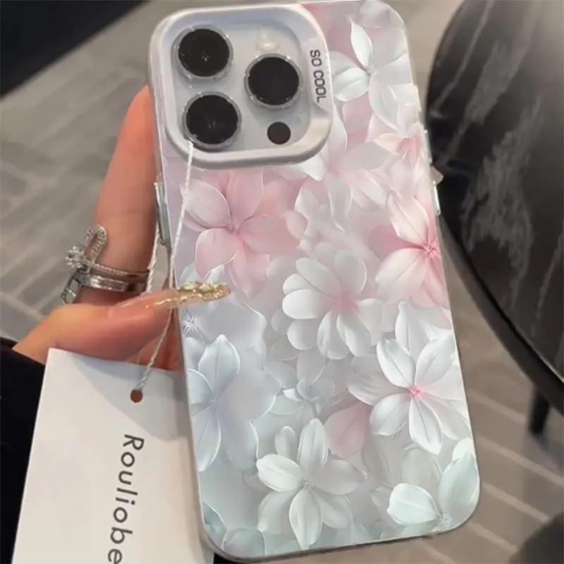 Pink Flower Case for iPhone 15 - đánh giá và giá Phone Cases Online