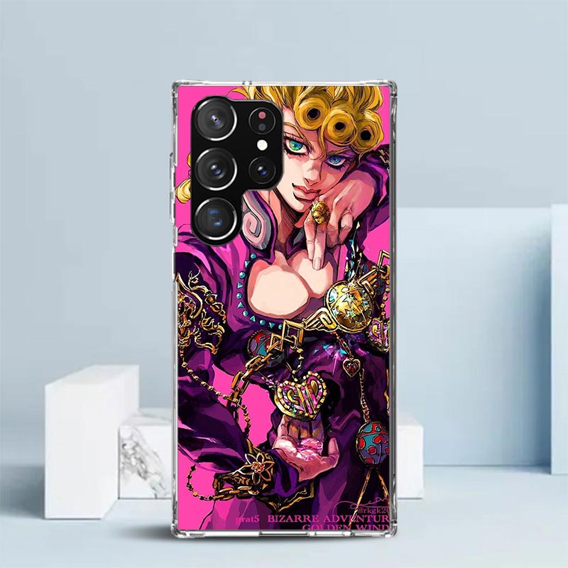 JoJo Adventure Giorno Giovanna - đánh giá và giá Phone Cases Samsung