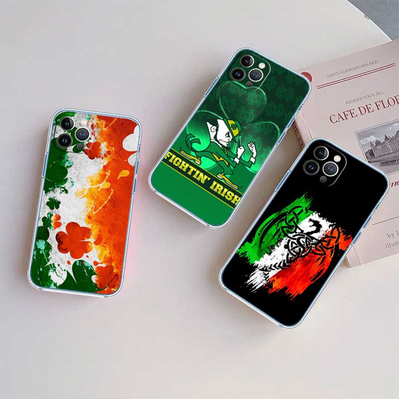 HY13 Ireland irish flag Transp - đánh giá và giá Phone Cases Ireland