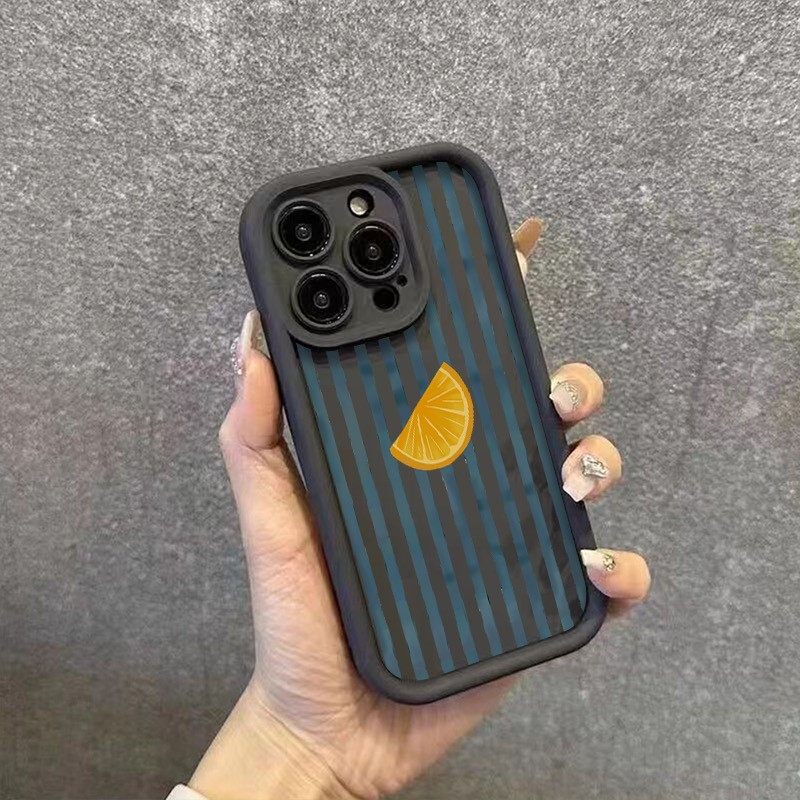 Striped Lemon Slice Pattern Ph - đánh giá và giá Phone Cases Online