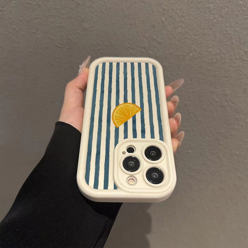 Striped Lemon Slice Pattern Ph - đánh giá và giá Phone Cases Online