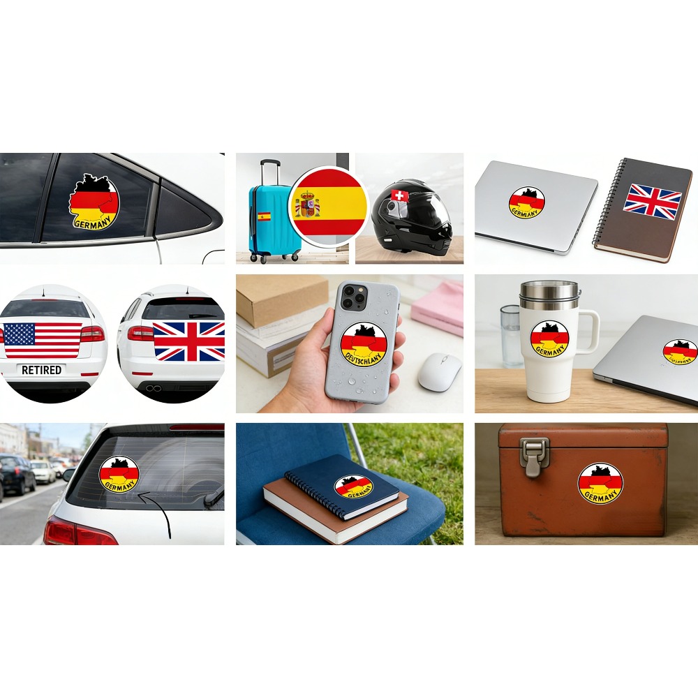 Qatar Flag Oval Sticker Novelt - đánh giá và giá Phone Cases Qatar