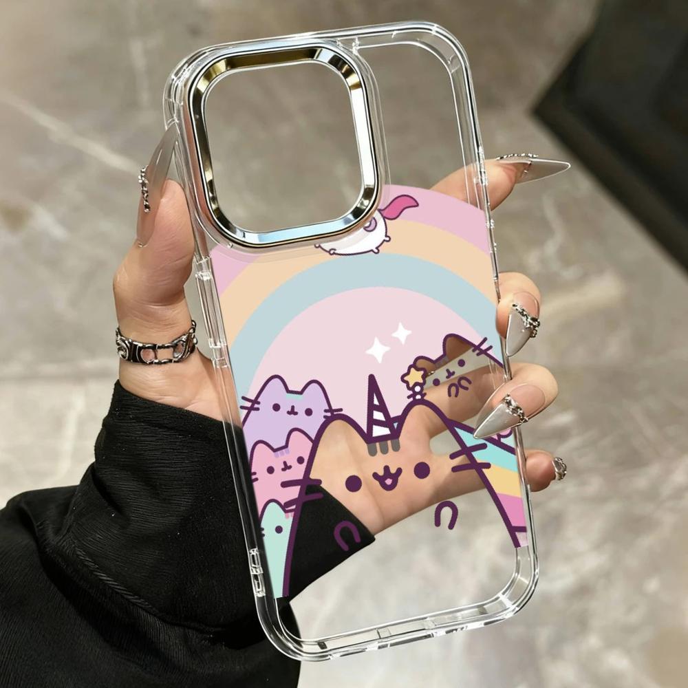 Cartoon Pusheen Cat Matte Tran - đánh giá và giá Phone Cases Cat