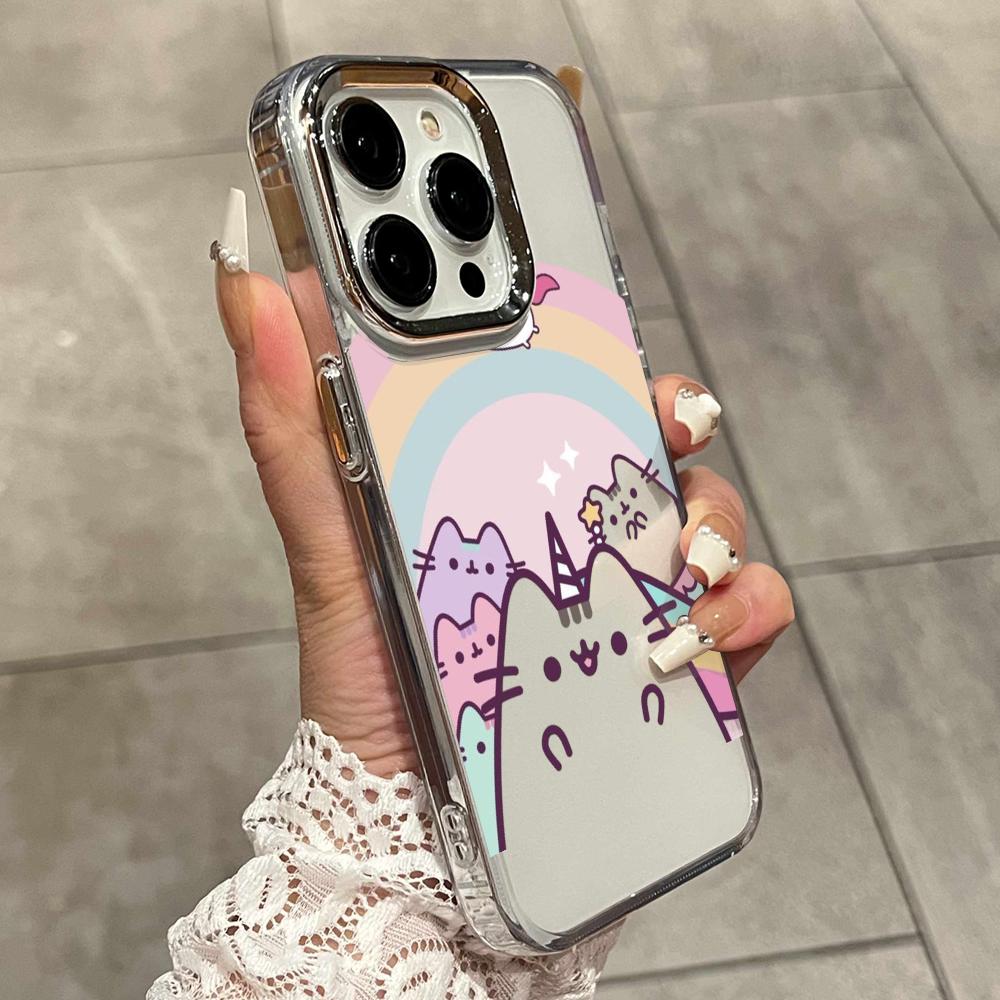 Cartoon Pusheen Cat Matte Tran - đánh giá và giá Phone Cases Cat
