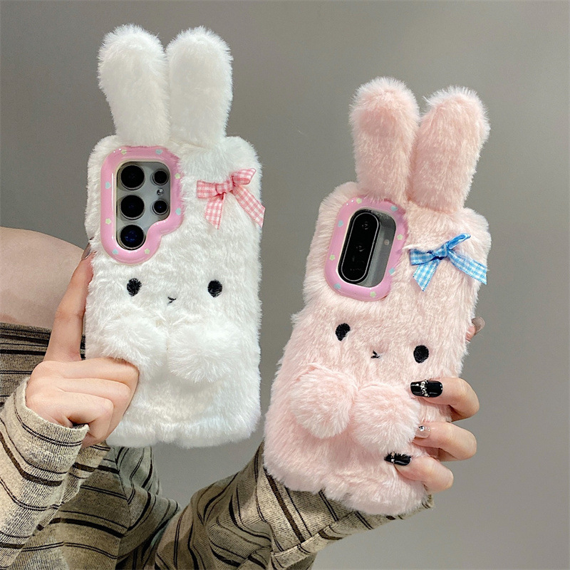 Koren 3D Cartoon Bowknot Rabbi - đánh giá và giá Phone Cases For Samsung