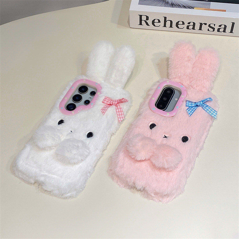 Koren 3D Cartoon Bowknot Rabbi - đánh giá và giá Phone Cases For Samsung