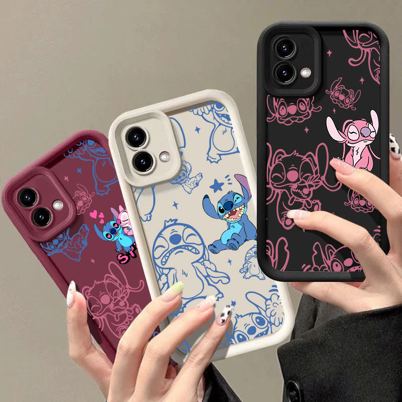 Stitch and Angel Cartoon Phone - đánh giá và giá Phone Cases Disney