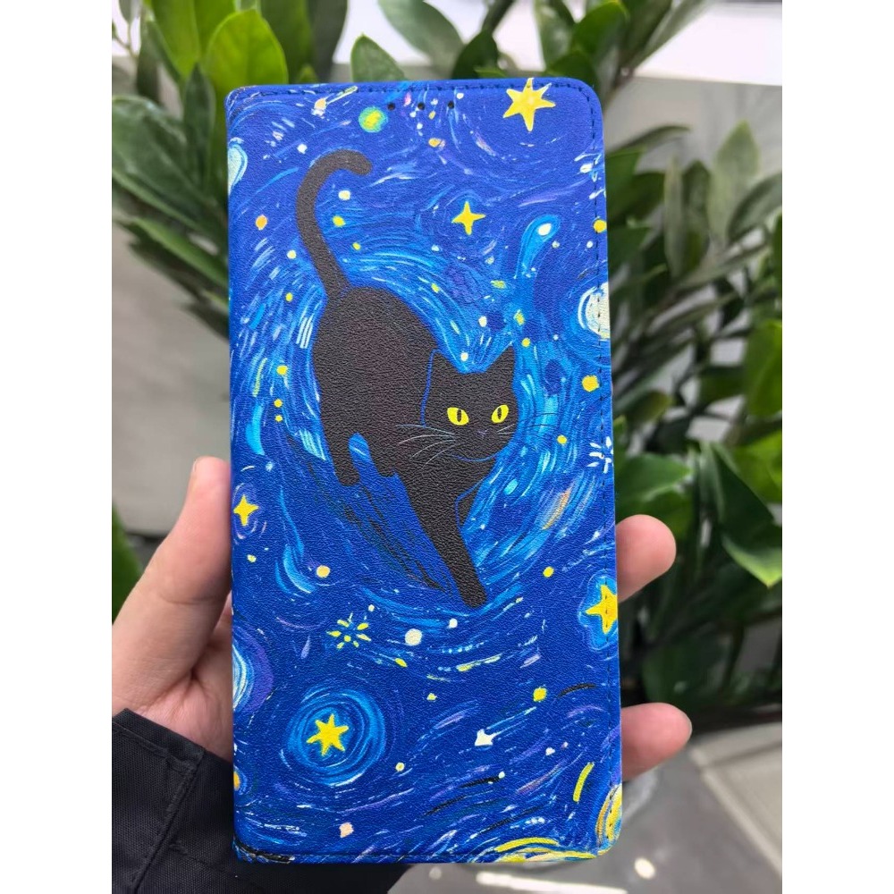 Painted Magnetic Flip Leather  - đánh giá và giá Phone Cases Galaxy S25