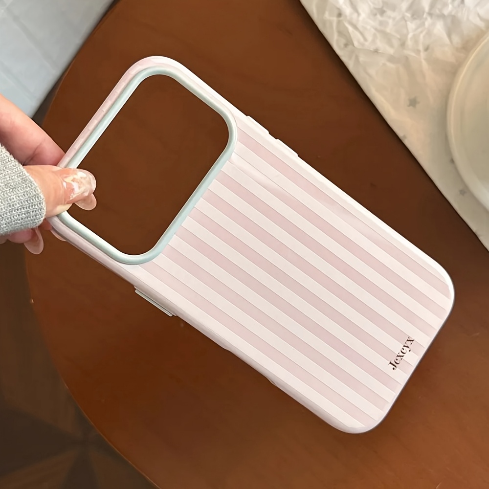 Luxury Korean Fashion Stripes  - đánh giá và giá Phone Cases Expensive