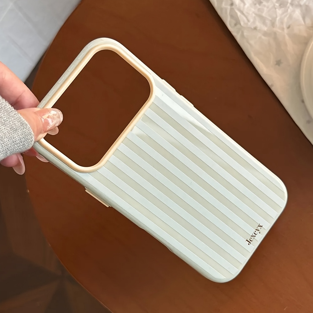 Luxury Korean Fashion Stripes  - đánh giá và giá Phone Cases Expensive