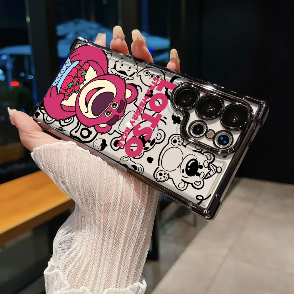 Lotso Strawberry Bear Silicone - đánh giá và giá Phone Cases Disney